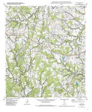 Geologic map of the Paige quadrangle, Texas