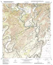 Geologic map of the Concan quadrangle, Texas