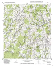 Geologic map of the Lexington quadrangle, Texas