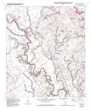 Geologic map of the Martindale quadrangle, Texas