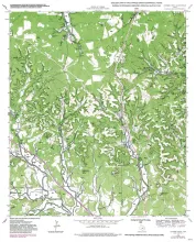 Geologic map of the Cypress Creek quadrangle, Texas