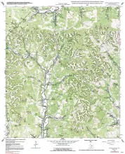 Geologic map of the Rafter Hollow quadrangle, Texas