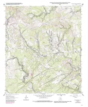 Geologic map of the Rough Hollow quadrangle, Texas