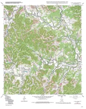 Geologic map of the A Bar A quadrangle, Texas