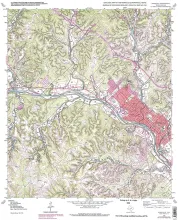 Geologic map of the Kerrville quadrangle, Texas