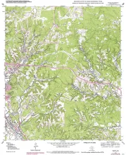 Geologic map of the Legion quadrangle, Texas