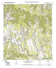 Geologic map of the Rock Cliff Reservoir quadrangle, Texas