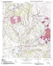 Geologic map of the Bryan West quadrangle, Texas