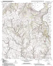 Geologic map of the Maysfield quadrangle, Texas