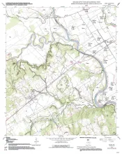 Geologic map of the Gause quadrangle, Texas