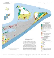 Geo-Environmental map of Northeast Galveston Island, Galveston quadrangle, Texas