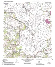 Geologic map of the Mumford quadrangle, Texas