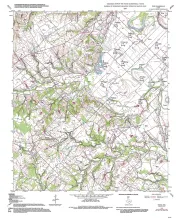 Geologic map of the Tunis quadrangle, Texas