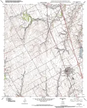 Geologic map of the Itasca quadrangle, Texas