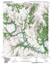 Geologic map of the Hillsboro West quadrangle, Texas