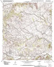 Geologic map of the Morgan quadrangle, Texas