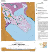 Geologic map of the Guadalupe delta, Texas Gulf of Mexico Coast: Sheet 1-Austwell quadrangle