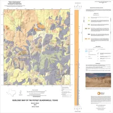 Geologic map of the Poteet quadrangle, Texas