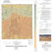 Geologic map of the Thelma quadrangle, Texas