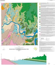 Geologic map of the Smithwick quadrangle, Texas