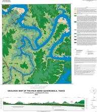 Geologic map of the Pace Bend quadrangle, Texas