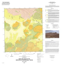 Geologic Map of the White Hills Quadrangle, Texas