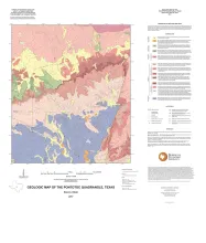 Geologic Map of the Pontotoc Quadrangle, Texas