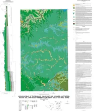 Geologic Map of the Shingle Hills-Dripping Springs-Driftwood-Rough Hollow-Henly-Hammetts Crossing Area, Central Texas