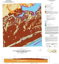 Geologic Map of the Seadrift NE Quadrangle, Texas Gulf of Mexico Coast