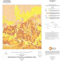 Geologic map of the Rossville quadrangle, Texas