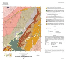 Geologic map of the Katemcy quadrangle