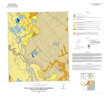 Geologic map of the Bloomington quadrangle, Texas Gulf of Mexico coast