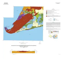 Geologic map of the Lake Stephenson and part of the Smith Point quadrangles, Texas Gulf of Mexico coast