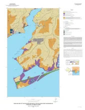 Geologic map of the Palacios and part of the Palacios Point quadrangles, Texas Gulf of Mexico coast