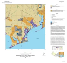 Geologic map of the Turtle Bay quadrangle, Texas Gulf of Mexico coast