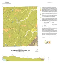 Geologic Map of the Creedmoor Quadrangle, Texas