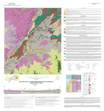 Geologic map of the Monument Mountain SE quadrangle, Mason County, Texas