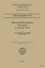 Devonian - Mississippian transition in central Texas