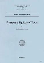 Pleistocene Equidae of Texas