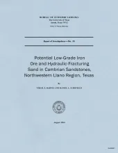 Potential low-grade iron ore and hydraulic-fracturing sand in Cambrian sandstones, northwestern Llano region, Texas