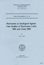 Hurricanes as Geological Agents: Case Studies of Hurricanes Carla, 1961, and Cindy, 1963