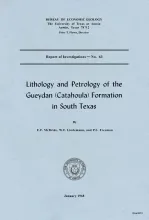 Lithology and petrology of the Gueydan (Catahoula) Formation in south Texas