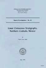 Lower Cretaceous Stratigraphy, Northern Coahuila, Mexico