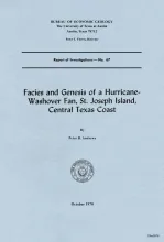 Facies and genesis of a hurricane-washover fan, St. Joseph Island, central Texas coast