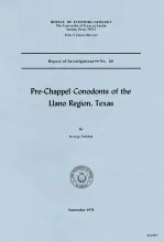 Pre-Chappel conodonts of the Llano region, Texas