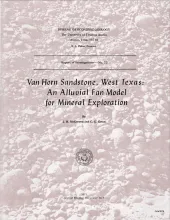 Van Horn Sandstone, West Texas:  an alluvial fan model for mineral exploration