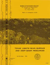 Texas lignite:  near-surface and deep-basin resources