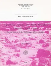 Depositional systems, San Angelo Formation (Permian), north Texas -- facies control of red-bed copper mineralization