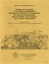 Catahoula Formation of the Texas coastal plain:  depositional systems, composition, structural development, ground-water flow history, and uranium distribution