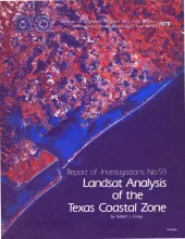 Landsat analysis of the Texas coastal zone